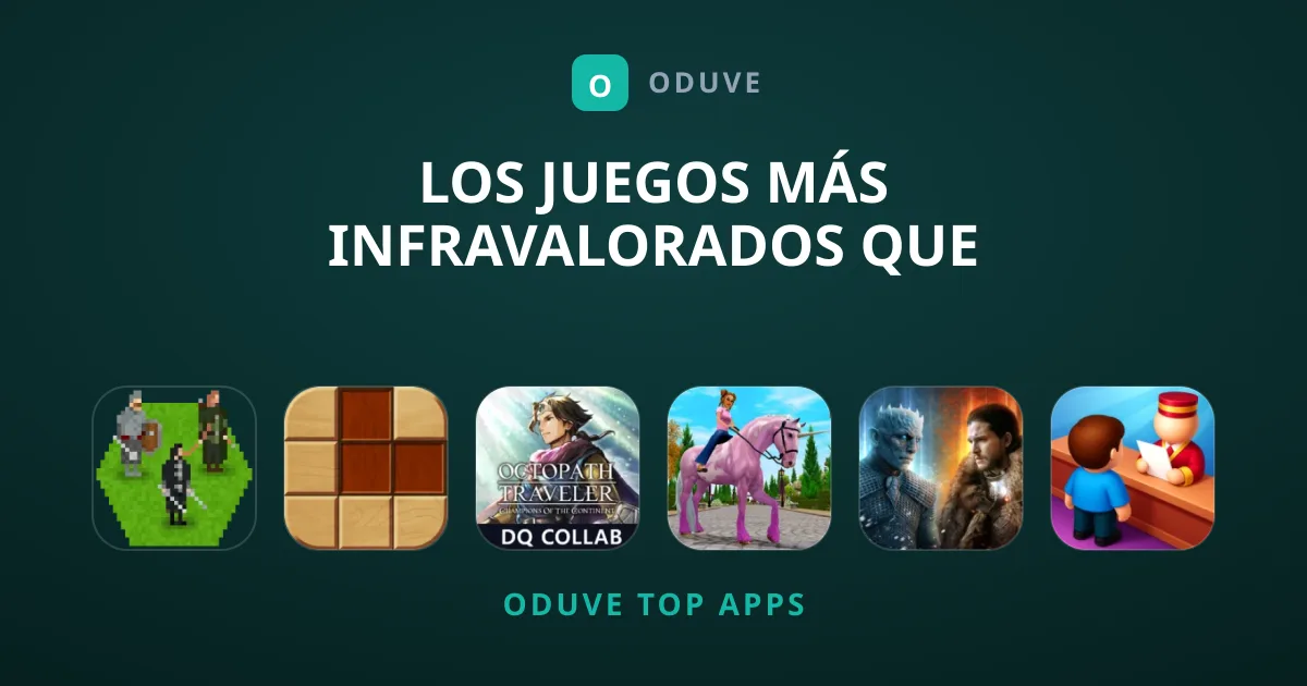 Los Juegos Más Infravalorados que Deberías Probar Hoy